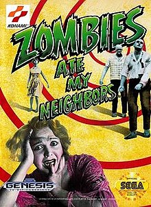 Zombies Ate My Neighbors - Genesis - Complete Video Games Sega   