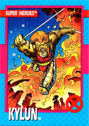 Marvel X-Men 1992 - 023 -  Kylun Vintage Trading Card Singles Impel   