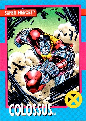 Marvel X-Men 1992 - 025 -  Colossus Vintage Trading Card Singles Impel   