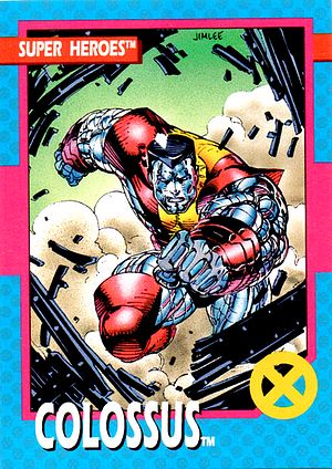 Marvel X-Men 1992 - 025 -  Colossus Vintage Trading Card Singles Impel