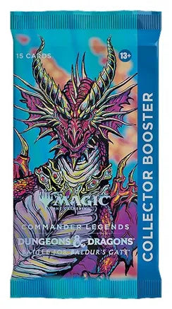 Magic the Gathering CCG: Commander Legends - Battle for Baldur's Gate - Collector Booster Pack CCG WIZARDS OF THE COAST, INC   