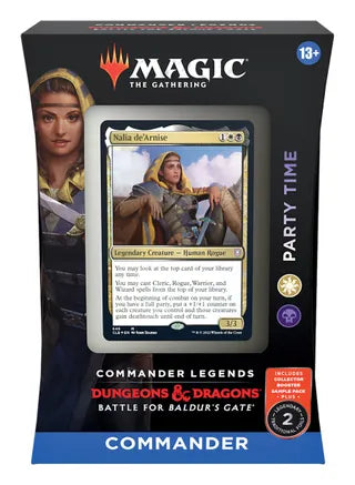 Magic the Gathering CCG: Commander Legends - Battle for Baldur's Gate - Commander Deck - Party Time - Preorder - Releases Friday, June 10th CCG WIZARDS OF THE COAST, INC   