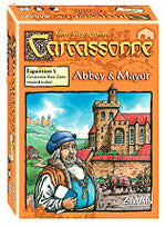 Carcassonne: Expansion 5 - Abbey and Mayor Board Games ASMODEE NORTH AMERICA   