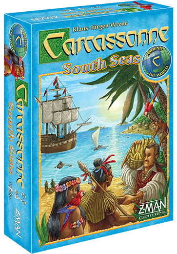 Carcassonne: South Seas (stand alone) Board Games ASMODEE NORTH AMERICA   