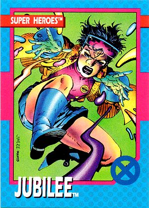 Marvel X-Men 1992 - 029 -  Jubilee Vintage Trading Card Singles Impel   