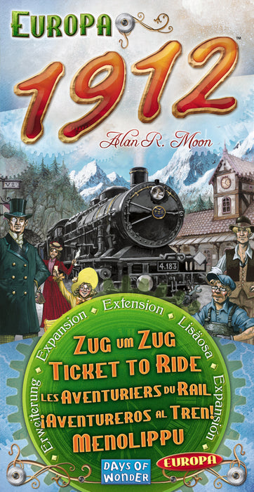 Ticket To Ride: Europa 1912 Expansion Board Games ASMODEE NORTH AMERICA   