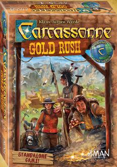 Carcassonne: Gold Rush (stand alone) Board Games ASMODEE NORTH AMERICA   