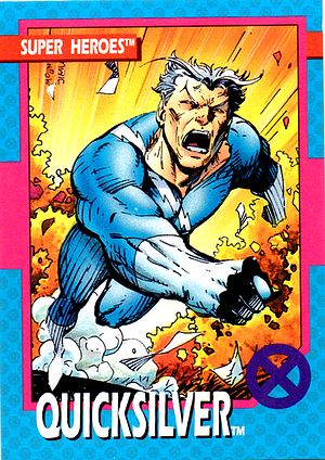 Marvel X-Men 1992 - 035 -  Quicksilver Vintage Trading Card Singles Impel   