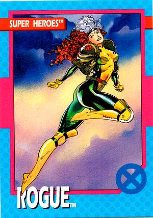 Marvel X-Men 1992 - 036 -  Rogue Vintage Trading Card Singles Impel   