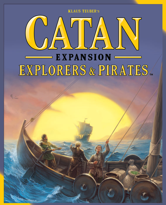 Catan: Explorers and Pirates Expansion Board Games ASMODEE NORTH AMERICA   