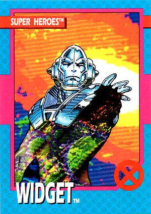 Marvel X-Men 1992 - 037 -  Widget Vintage Trading Card Singles Impel   