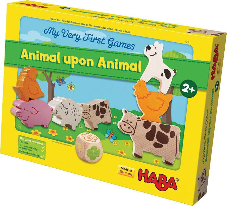 My Very First Games: Animal Upon Animal Board Games HABERMAASS CORP, INC   