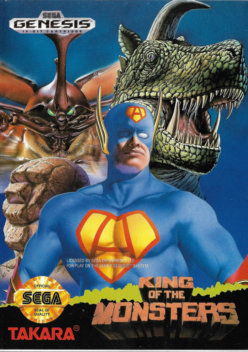 King of Monsters - Genesis - Complete Video Games Sega   