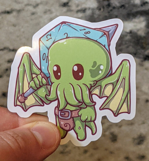 Chibithulu Monster Waterproof Sticker - 2.5" Gift Mimic Gaming Co   