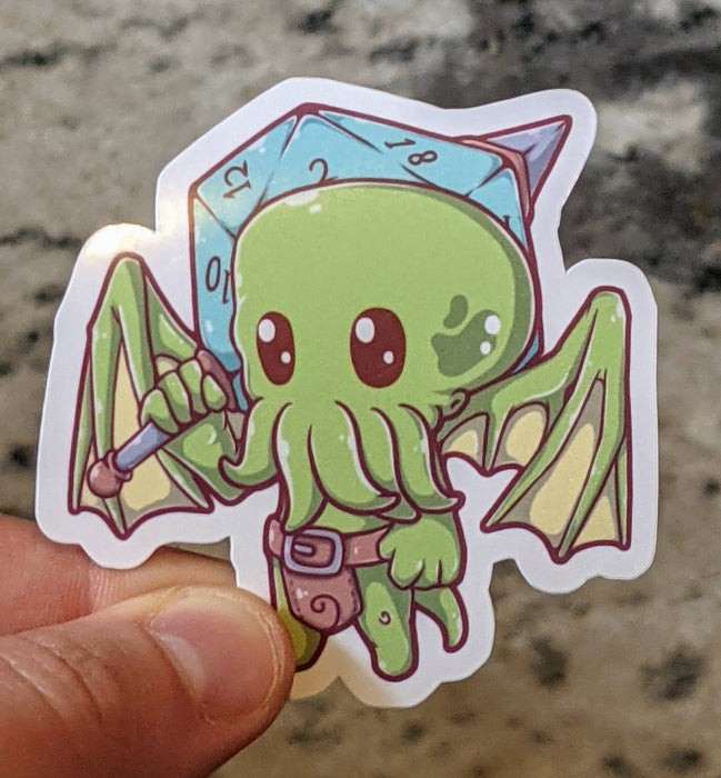 Chibithulu Monster Waterproof Sticker - 2.5" Gift Mimic Gaming Co   