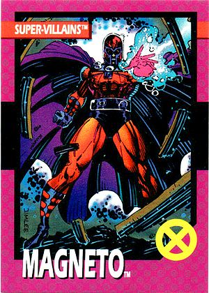 Marvel X-Men 1992 - 041 -  Magneto Vintage Trading Card Singles Impel   