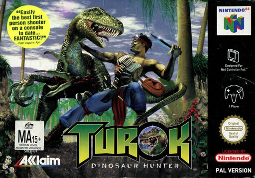 Turok - Dinosaur Hunter - N64 - Loose Video Games Nintendo   