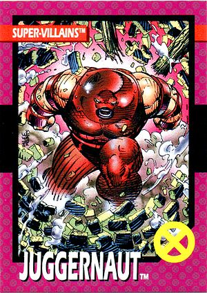 Marvel X-Men 1992 - 046 -  Juggernaut Vintage Trading Card Singles Impel