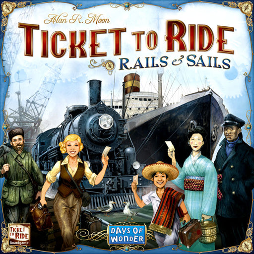 Ticket to Ride: Rails and Sails Board Games ASMODEE NORTH AMERICA   