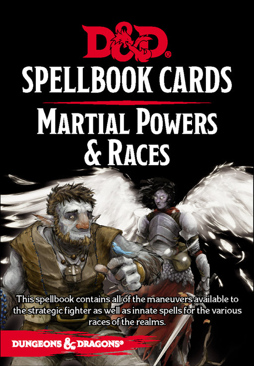 Dungeons and Dragons RPG: Spellbook Cards - Martial Powers & Races (61 cards) RPG BATTLEFRONT MINIATURES INC   