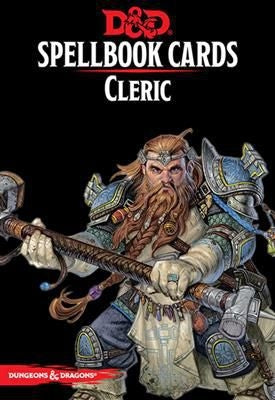 Dungeons and Dragons RPG: Spellbook Cards - Cleric Deck (149 cards) RPG BATTLEFRONT MINIATURES INC   