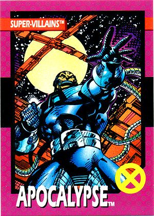 Marvel X-Men 1992 - 051 -  Apocalypse Vintage Trading Card Singles Impel   