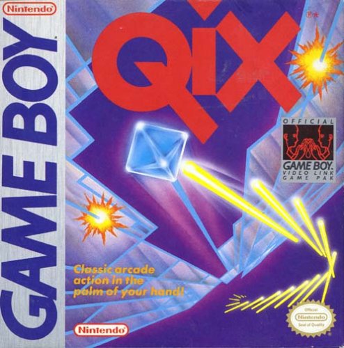 Qix - Game Boy - Loose Video Games Heroic Goods and Games   