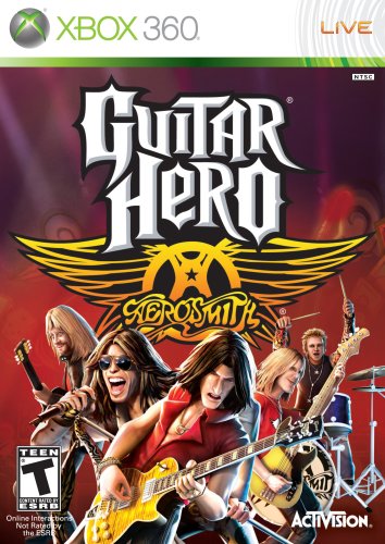 Guitar Hero Aerosmith - Xbox 360 - Complete Video Games Microsoft   