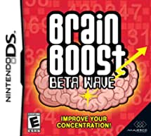 Brain Boost Beta Wave - DS - Complete Video Games Nintendo   