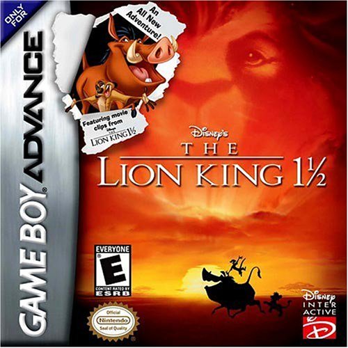 Lion King 1 1/2 - Game Boy Advance - Loose Video Games Nintendo   