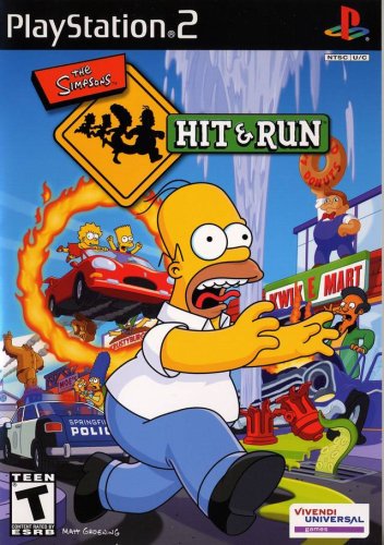 Simpsons - Hit and Run - Playstation 2 - Complete Video Games Sony   