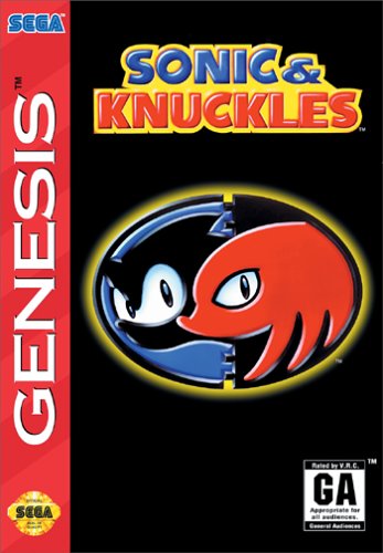 Sonic and Knuckles - Genesis - Loose Video Games Sega   