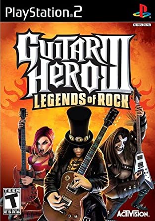 Guitar Hero III - Legends of Rock - Playstation 2 - Complete Video Games Sony   