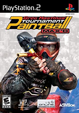 Greg Hastings Tournament Paintball Max'd - Playstation 2 - Complete Video Games Sony   