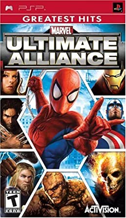 Marvel Ultimate Alliance - PSP - Complete Video Games Sony   