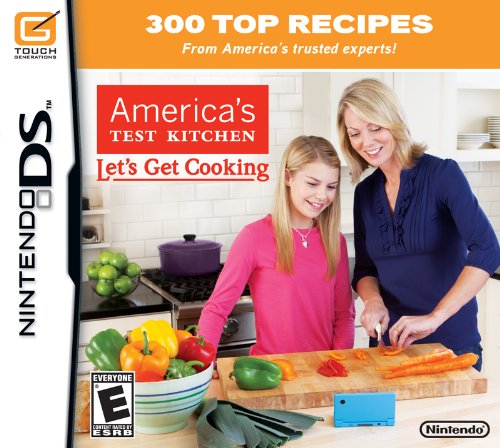 America's Test Kitchen - Let's Get Cooking - DS - Complete Video Games Nintendo   