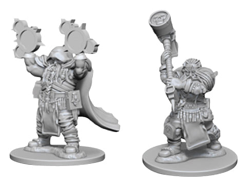 Dungeons & Dragons Nolzur`s Marvelous Unpainted Miniatures: W2 Dwarf Male Cleric Miniatures NECA   