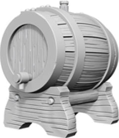 WizKids Deep Cuts Unpainted Miniatures: W2 Keg Barrels Miniatures NECA   