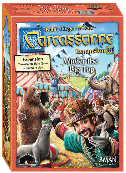 Carcassonne: Expansion 10 - Under the Big Top Board Games ASMODEE NORTH AMERICA   