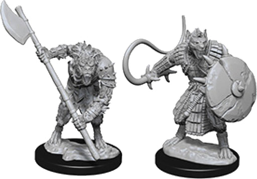 Pathfinder Deep Cuts Unpainted Miniatures: W3 Gnolls Miniatures NECA   