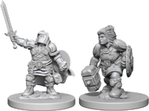Dungeons & Dragons Nolzur`s Marvelous Unpainted Miniatures: W3 Dwarf Female Paladin Miniatures NECA   
