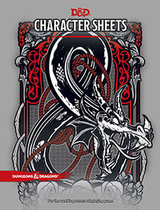 Dungeons and Dragons RPG: Character Sheets RPG WIZARDS OF THE COAST, INC   