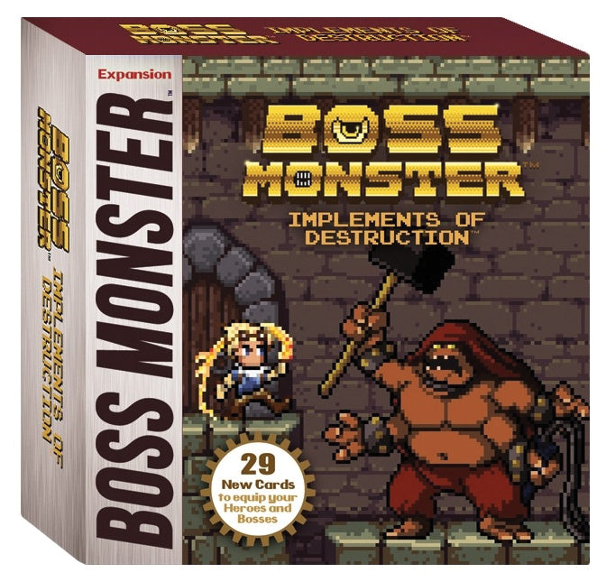 Boss Monster: Implements of Destruction Expansion Board Games BROTHERWISE GAMES LLC   