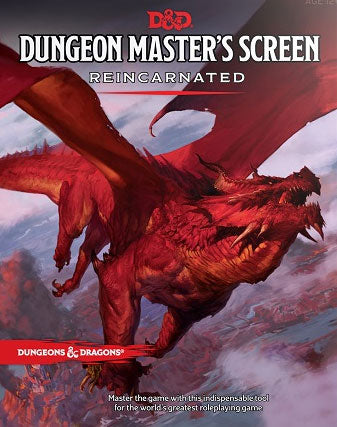 Dungeons and Dragons RPG: Dungeon Master`s Screen Reincarnated RPG WIZARDS OF THE COAST, INC   
