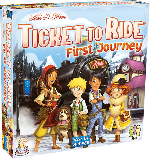 Ticket to Ride: First Journey - Europe Board Games ASMODEE NORTH AMERICA   