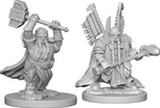 Dungeons & Dragons Nolzur`s Marvelous Unpainted Miniatures: W4 Dwarf Male Paladin Miniatures NECA   