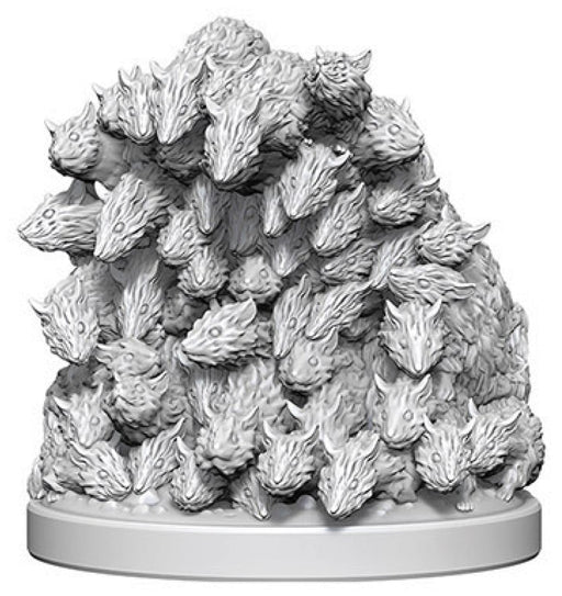 WizKids Deep Cuts Unpainted Miniatures: W4 Swarm of Rats Miniatures NECA   