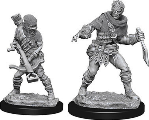 WizKids Deep Cuts Unpainted Miniatures: W4 Bandits Miniatures NECA   