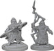 Pathfinder Deep Cuts Unpainted Miniatures: W4 Dwarf Male Sorcerer Miniatures NECA   