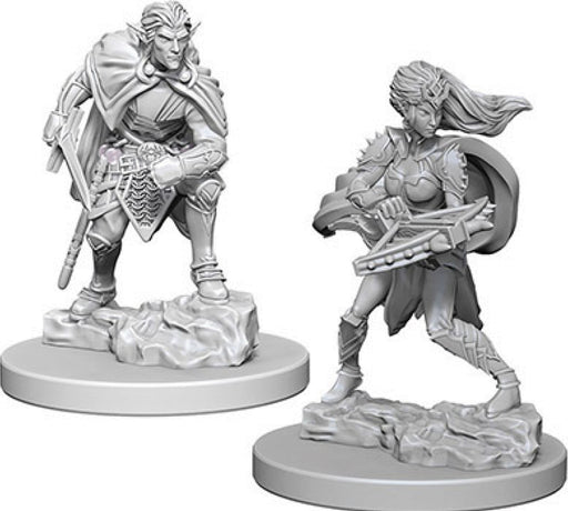 Dungeons & Dragons Nolzur`s Marvelous Unpainted Miniatures: W4 Drow Miniatures NECA   